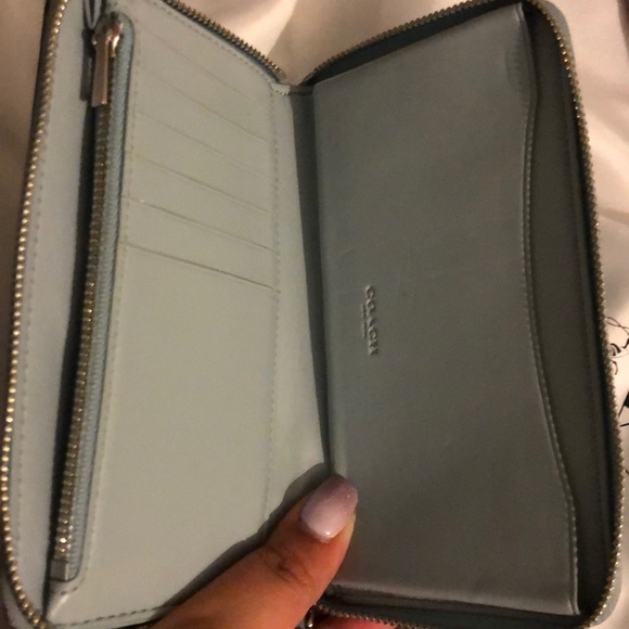 Coach phone wallet and wristlet bundle - Picture 3 of 5